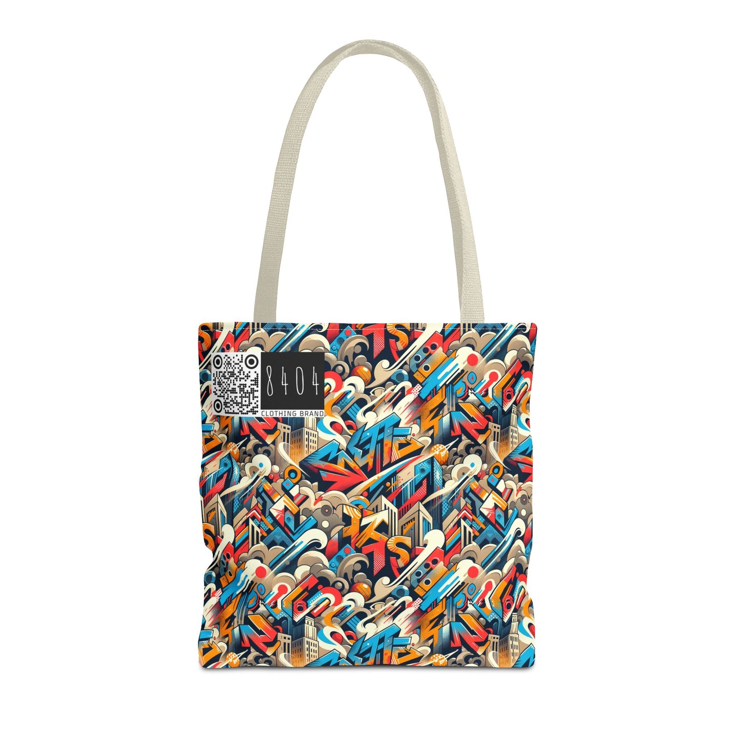 Neo-Traditional Street Art Modern Street Art Fusion Tote Bag - 8404 Design-44
