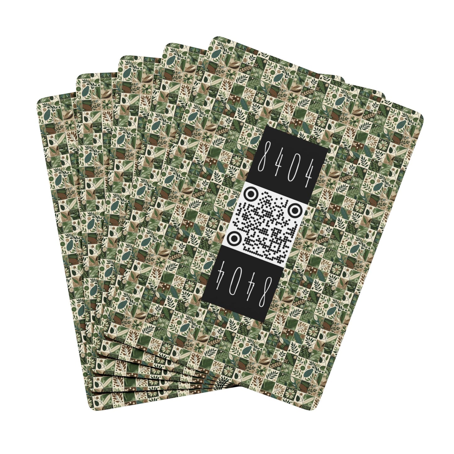 Streetwear Sustainability Environmentally Conscious Streetwear with a Natural Aesthetic Poker Playing Cards - 8404 Design-57 S