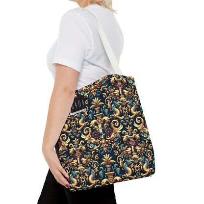 Digital Renaissance Modern Baroque Fusion Tote Bag - 8404 Design-57