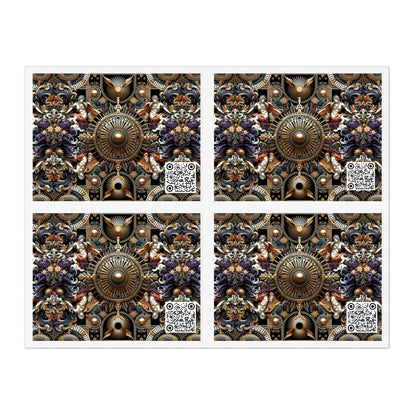 Digital Renaissance Luxurious Streetwear Inspired By Classical Art With a Modern Twist Sticker Sheets - 8404 Design-55