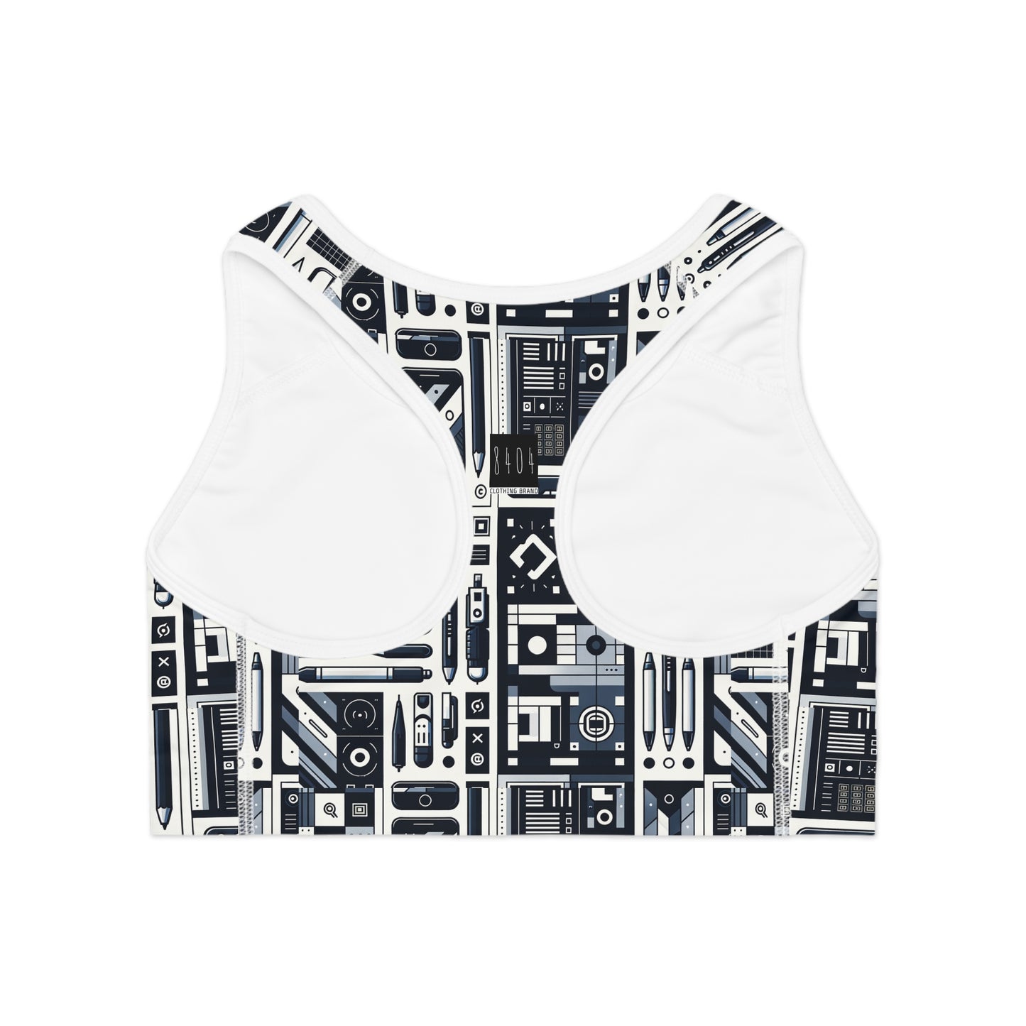 Minimalist Athleisure Minimalist Tech Sports Bra - 8404 Design-60