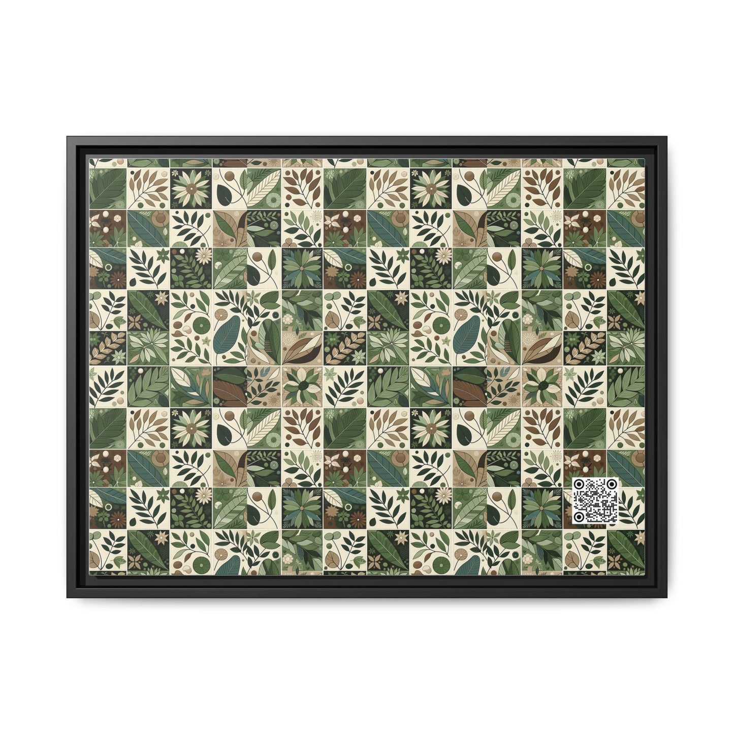 Streetwear Sustainability Environmentally Conscious Streetwear with a Natural Aesthetic Matte Canvas, Framed (multi-color) - 8404 Design-57 A