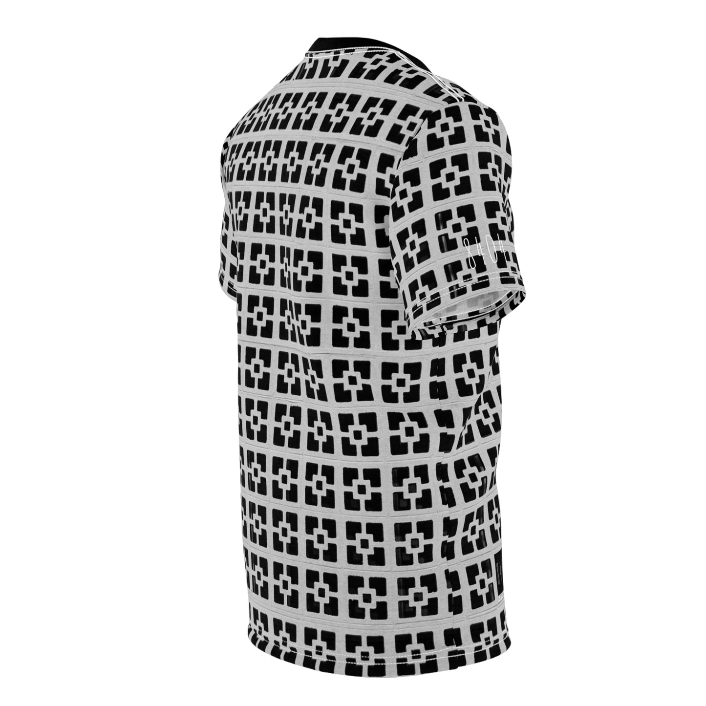 8404 Design Unisex Cut & Sew Tee - "pattern 4 Black" - S/m/l/xl/2xl/3xl T-Shirt