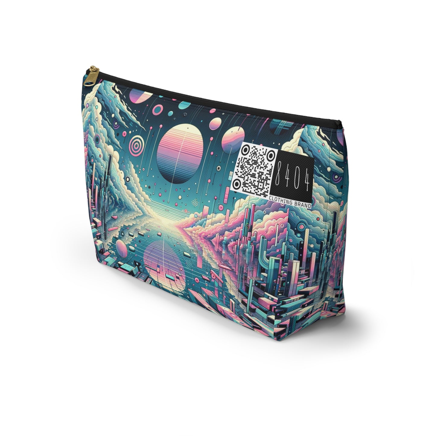 Digital Dreamscapes Digitally-Inspired Streetwear With a Dreamy, Surreal Twist Accessory Pouch W T-Bottom - 8404 Design-61