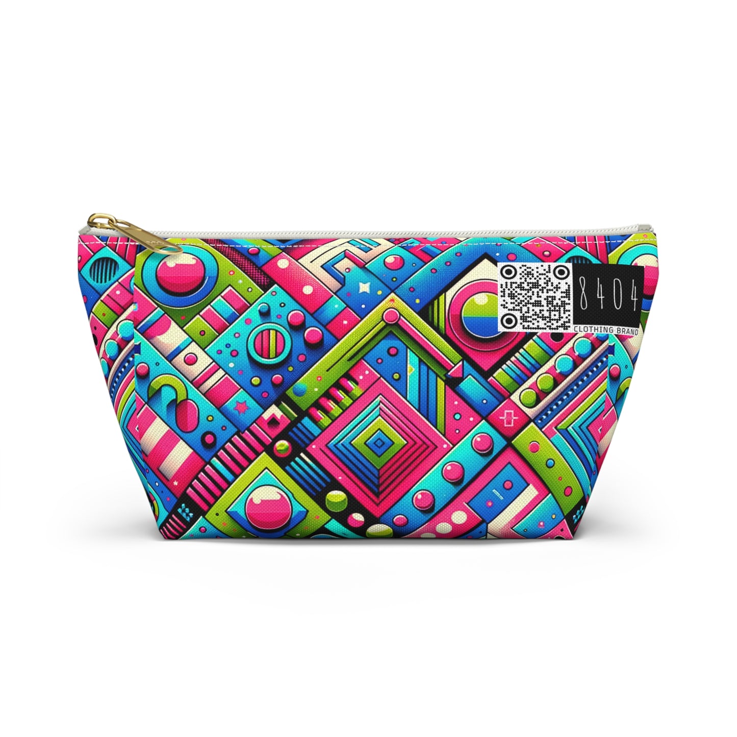 Neon Street Pop Vibrant and Eye-catching Accessory Pouch W T-bottom - 8404 Design-63