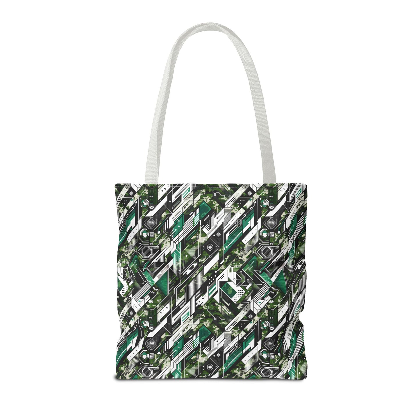 Tech Camo Fusion Tech-Forward Streetwear With a Futuristic Edge Tote Bag - 8404 Design-63