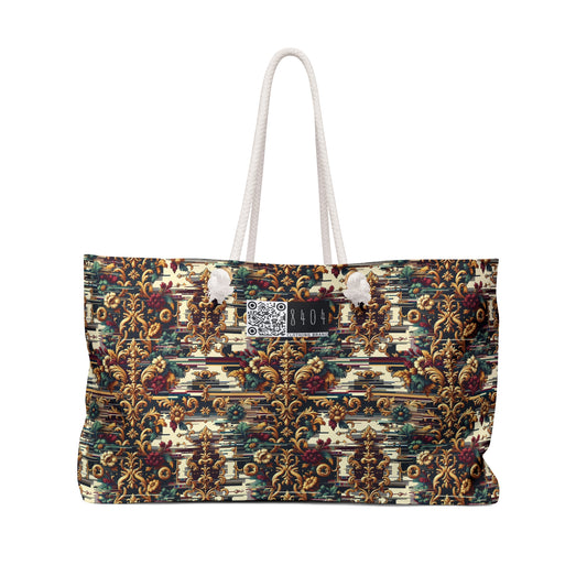 Digital Renaissance Modern Baroque Fusion Weekender Bag - 8404 Design-63