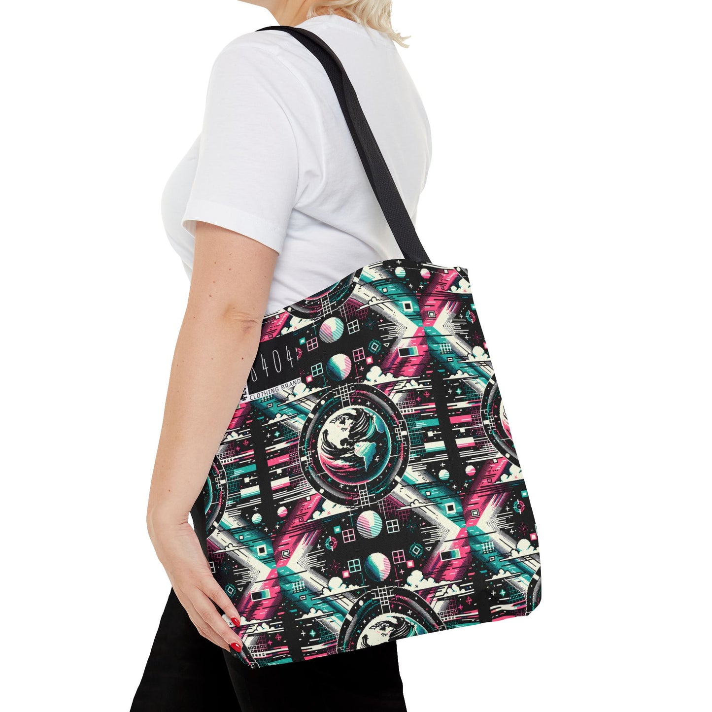 Digital Artistry Digital-native Streetwear Tote Bag - 8404 Design-62