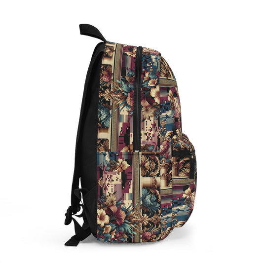 Digital Renaissance Modern Baroque Fusion Backpack - 8404 Design-58