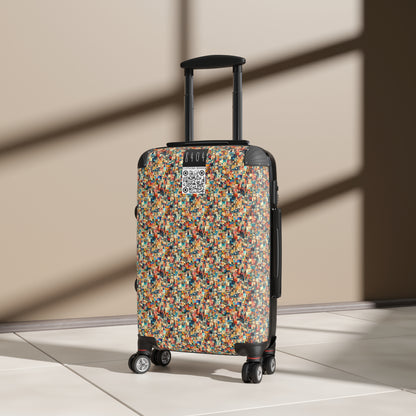 Digital Artistic Expression Artistic Streetwear Suitcase - 8404 Design-46