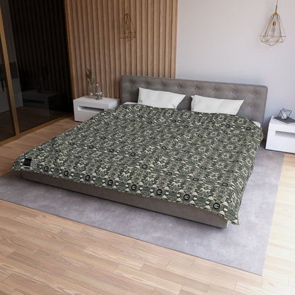 Cyber Garden Party Tech Garden Extravaganza Microfiber Duvet Cover - 8404 Design-54