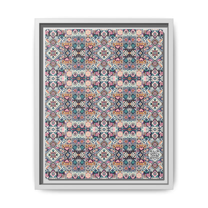 Matte Canvas, Framed (multi-Color) - 8404 Design-01