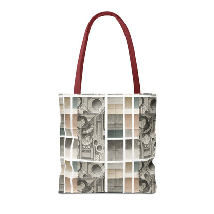 Tech Utility Chic Tech-Forward Minimalist Tote Bag - 8404 Design-59