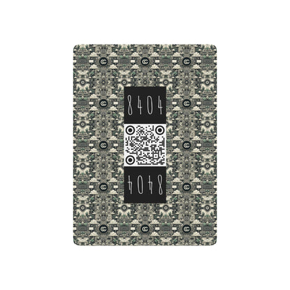Cyber Garden Party Tech Garden Extravaganza Poker Playing Cards - 8404 Design-54 S