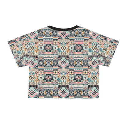 Digital Artisanal Fusion Digital Artisanal Crop Tee - 8404 Design-55