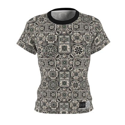 Cyber Garden Party Tech Garden Extravaganza Women's Cut & Sew Tee - 8404 Design-45
