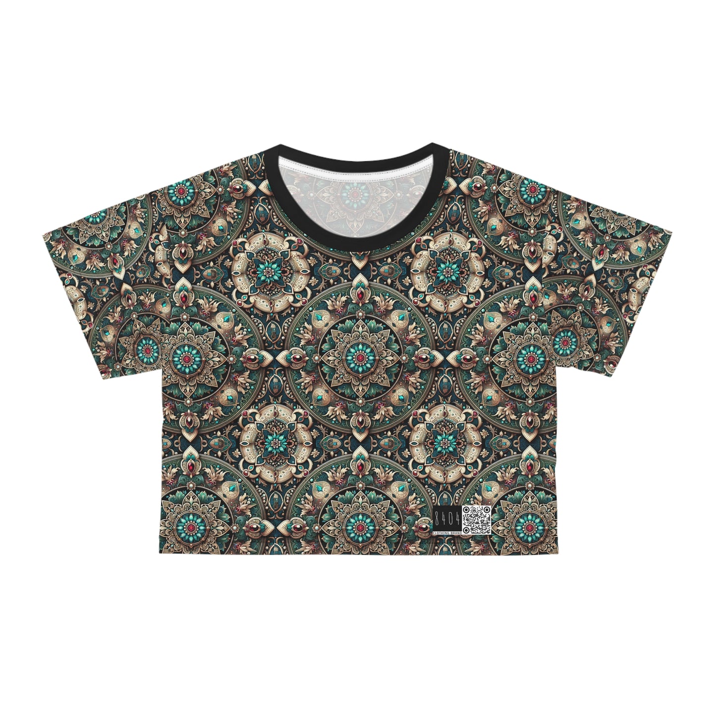 Neo-Dandyism Modern Dandy Streetwear Crop Tee - 8404 Design-56