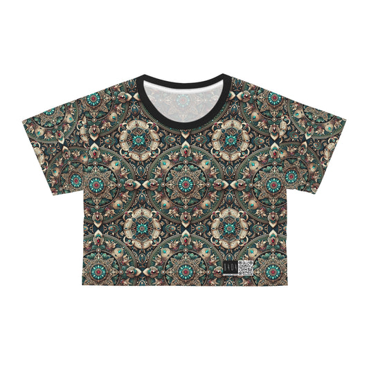 Neo-Dandyism Modern Dandy Streetwear Crop Tee - 8404 Design-56