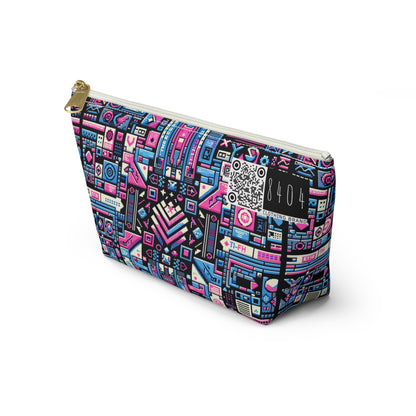 Digital Rebellion Youthful Streetwear with a Rebellious Digital Twist Accessory Pouch W T-bottom - 8404 Design-65