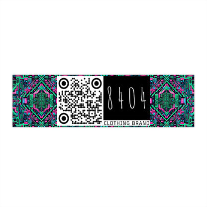 Digital Glitch Vibes Tech-Inspired Streetwear Bumper Sticker - 8404 Design-71