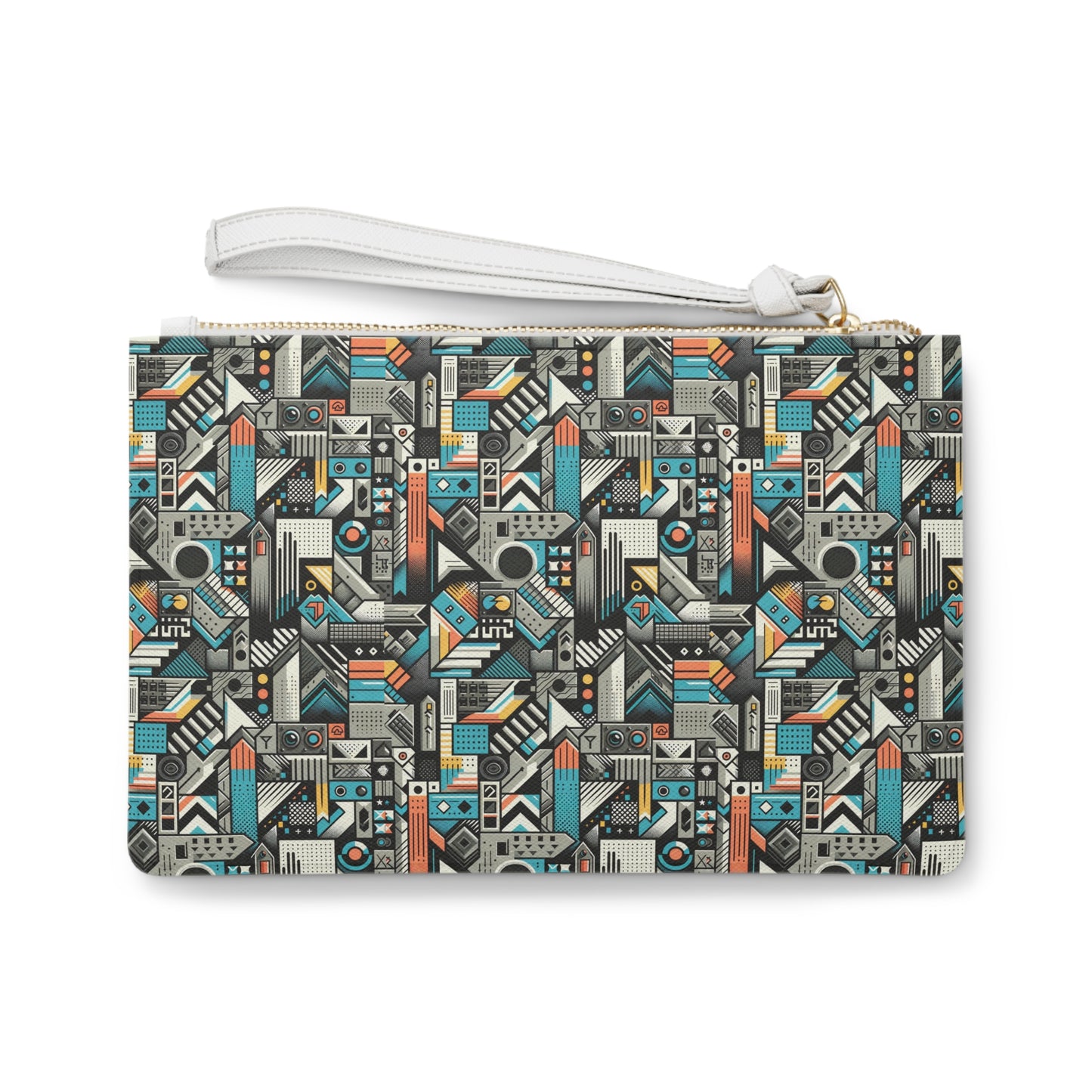 Digital Street Art Urban Street Style Clutch Bag - 8404 Design-81