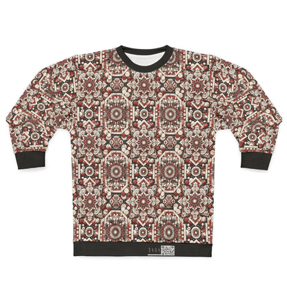 Neo Jomon Sculptural Aesthetics Artisanal Streetwear Sweatshirt - 8404 Design-55