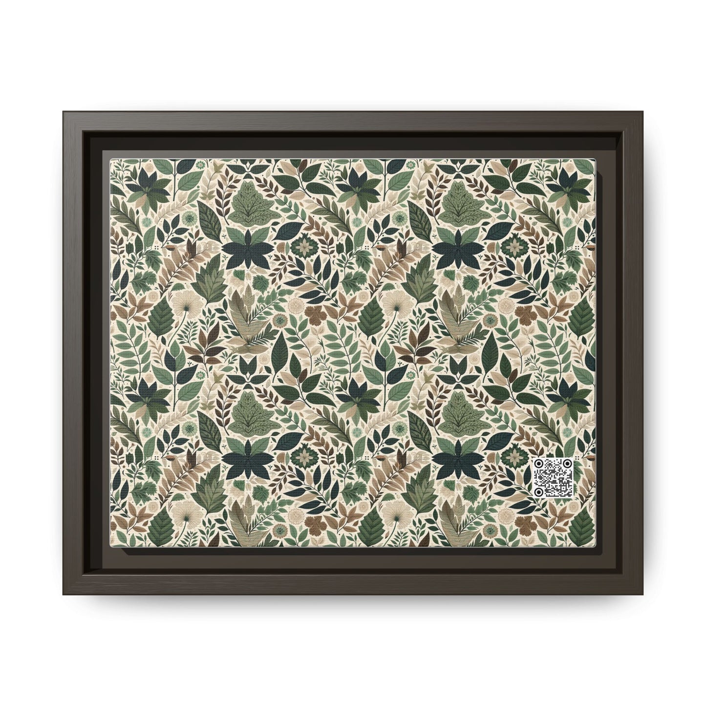 Streetwear Sustainability Environmentally Conscious Streetwear with a Natural Aesthetic Matte Canvas, Framed (multi-color) - 8404 Design-57 B