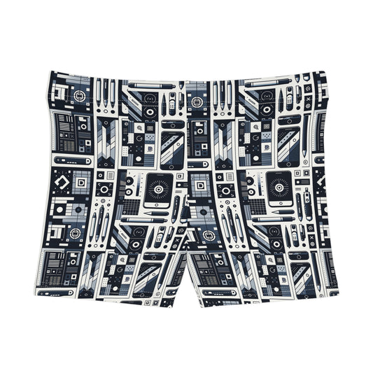 Minimalist Athleisure Minimalist Tech Women's Shorts - 8404 Design-60
