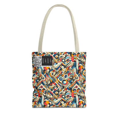 Abstract Graphic Art Modern Artistic Expression Tote Bag - 8404 Design-62