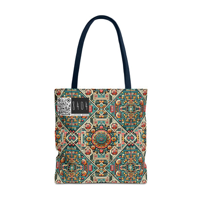 Cultural Fusion Tech Blend of Cultural Heritage With Tech-Inspired Elements Tote Bag - 8404 Design-74