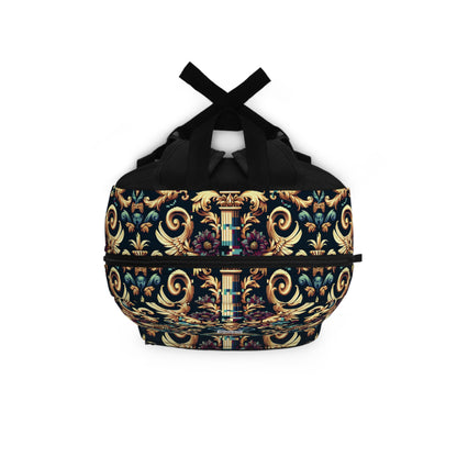 Digital Renaissance Modern Baroque Fusion Backpack - 8404 Design-57