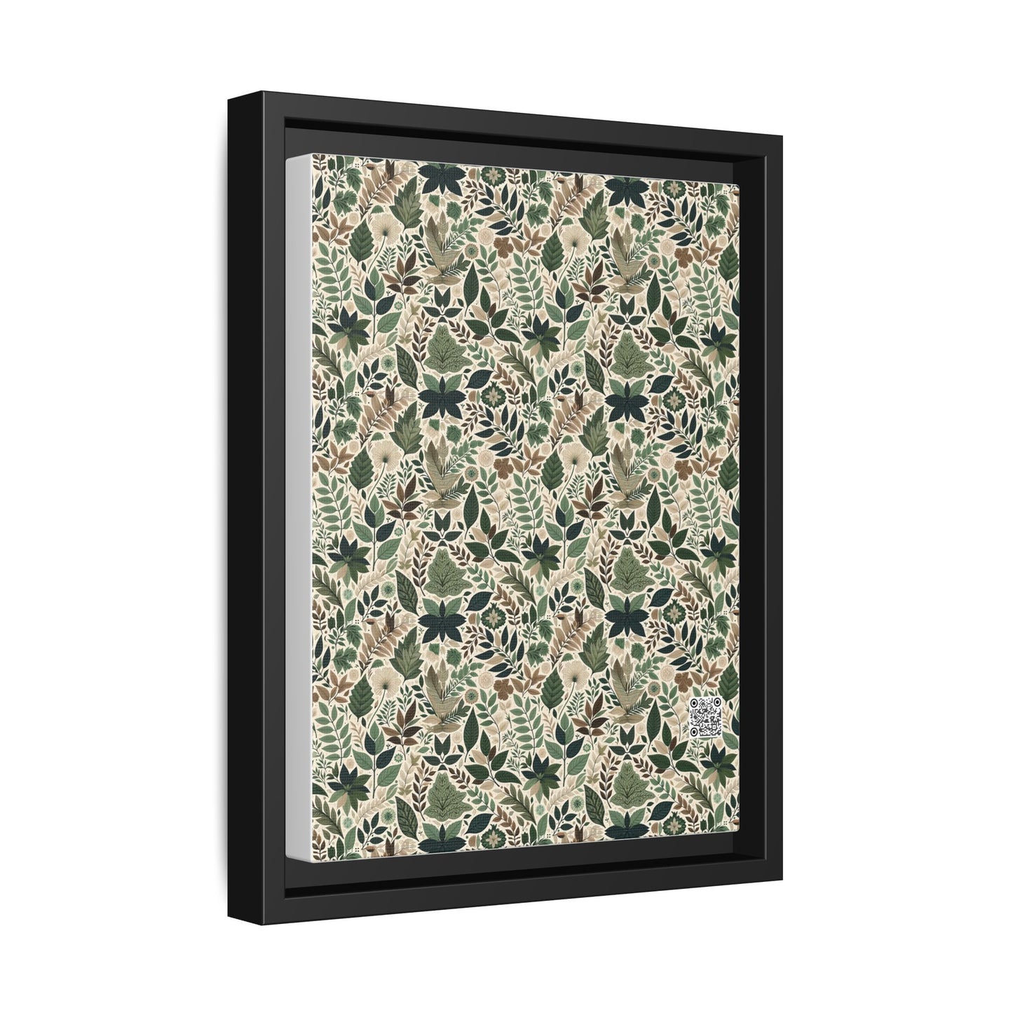 Streetwear Sustainability Environmentally Conscious Streetwear with a Natural Aesthetic Matte Canvas, Framed (multi-color) - 8404 Design-57 A