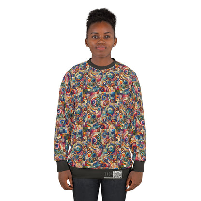 Digital Artistic Expression Artistic Streetwear Sweatshirt - 8404 Design-49