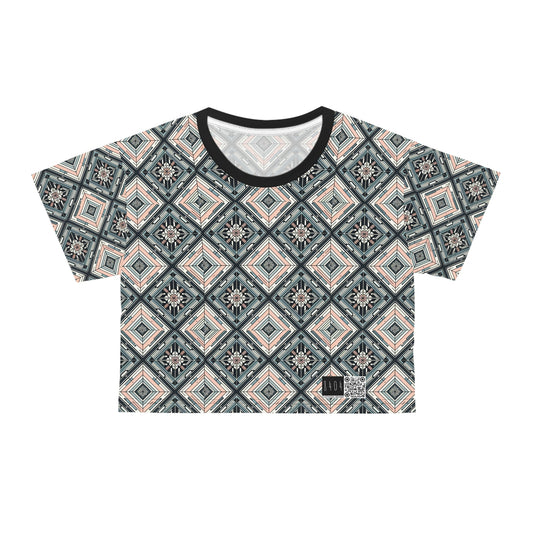 Tech Minimalism Minimalist Tech Crop Tee - 8404 Design-60