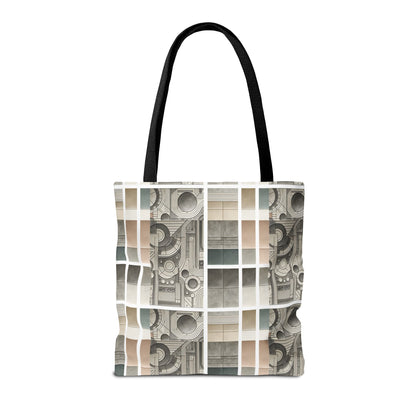 Tech Utility Chic Tech-Forward Minimalist Tote Bag - 8404 Design-59