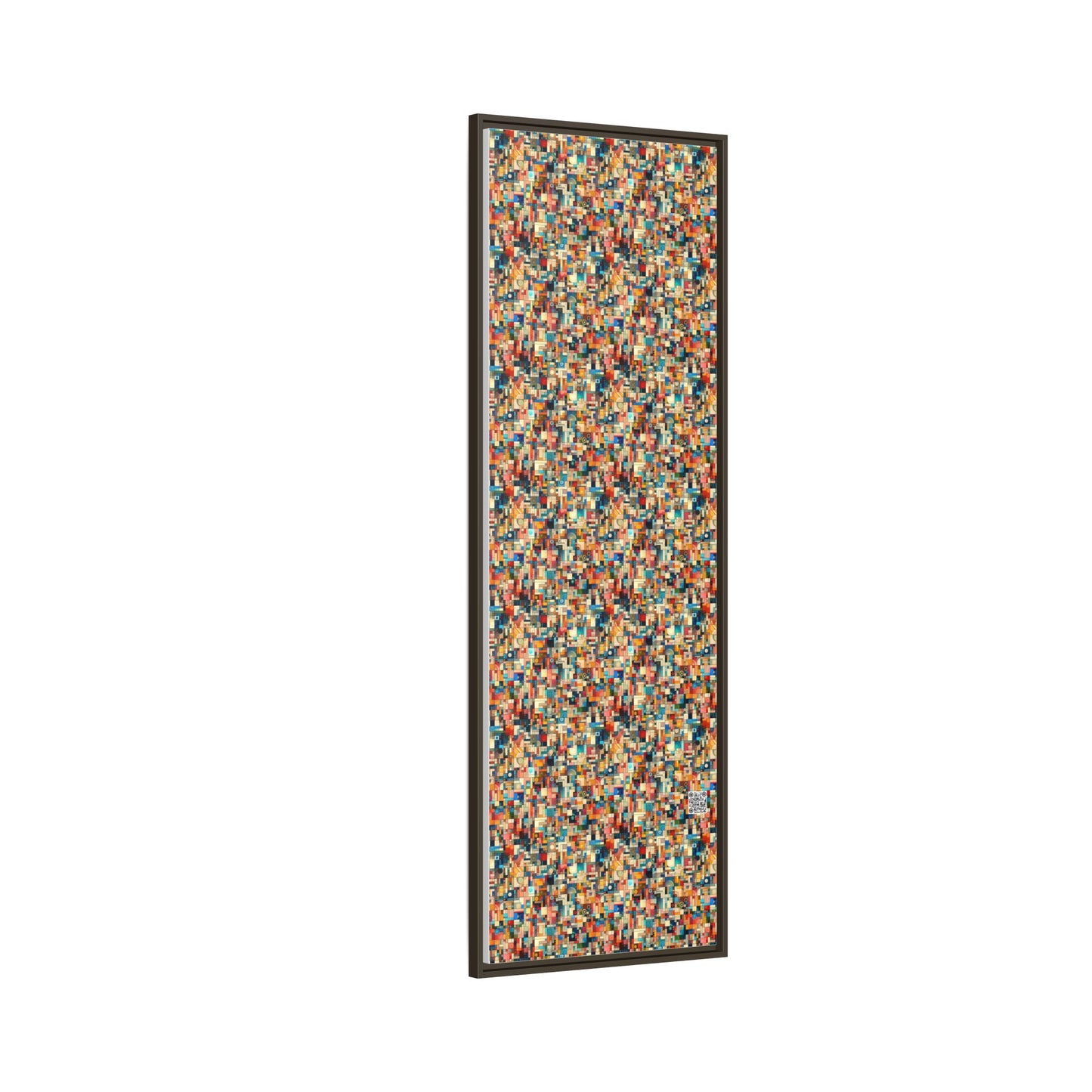 Digital Artistic Expression Artistic Streetwear Matte Canvas, Framed (multi-Color) - 8404 Design-46 B