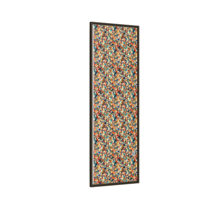 Digital Artistic Expression Artistic Streetwear Matte Canvas, Framed (multi-Color) - 8404 Design-46 B