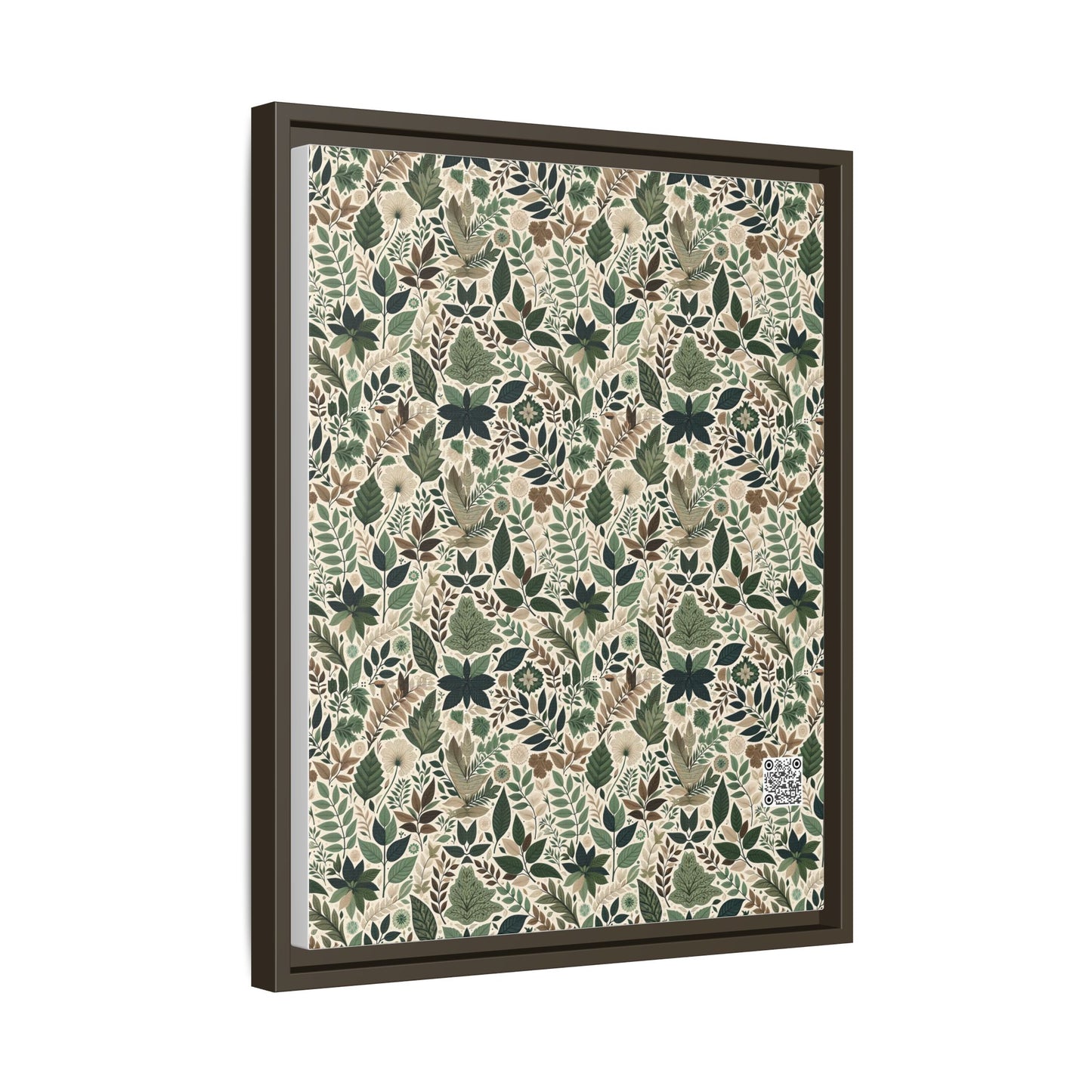 Streetwear Sustainability Environmentally Conscious Streetwear with a Natural Aesthetic Matte Canvas, Framed (multi-color) - 8404 Design-57 A