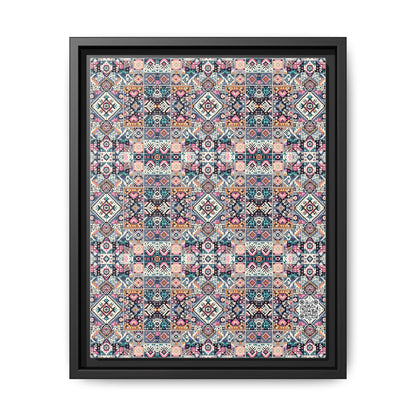 Matte Canvas, Framed (multi-Color) - 8404 Design-01