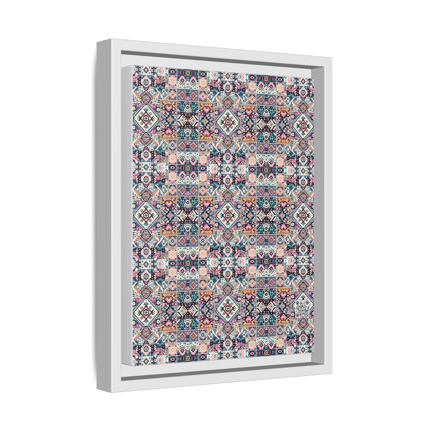 Matte Canvas, Framed (multi-Color) - 8404 Design-01