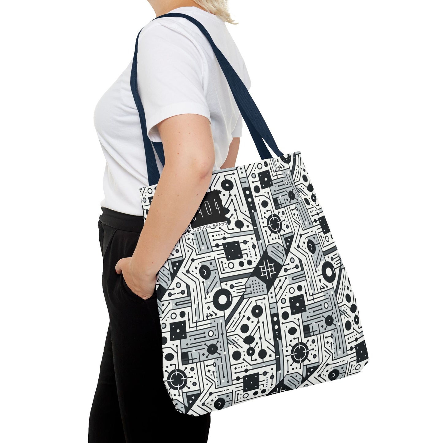 Digital Minimalism Minimalist Tech Tote Bag - 8404 Design-48