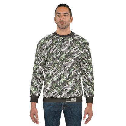 Tech Camo Fusion Tech-Forward Streetwear With a Futuristic Edge Sweatshirt - 8404 Design-46