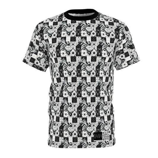 Digital Minimalism Minimalist Tech Unisex Cut & Sew Tee - 8404 Design-50