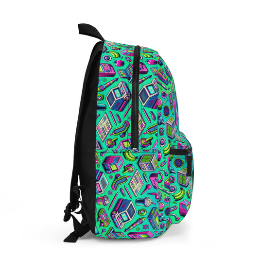 Y2k Revival Nostalgic Futurism Backpack - 8404 Design-48