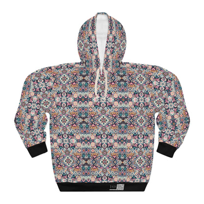 Digital Artisanal Fusion Digital Artisanal Pullover Hoodie - 8404 Design-65