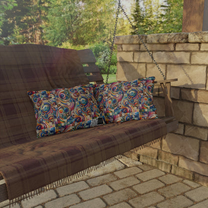 Digital Artistic Expression Artistic Streetwear Outdoor Pillow - 8404 Design-49