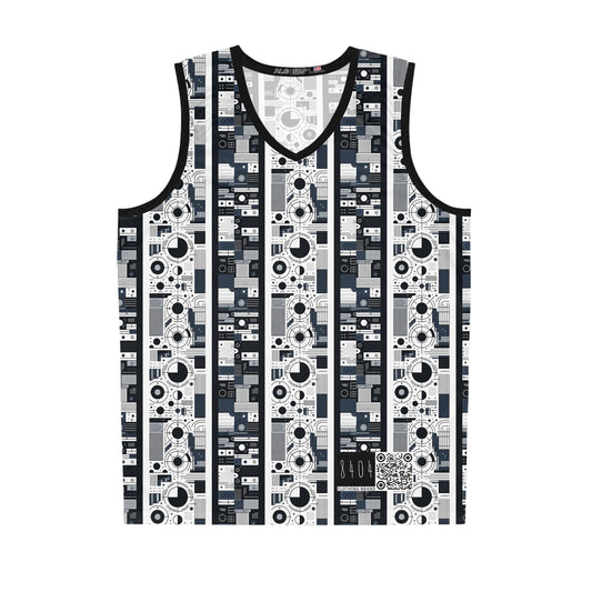 Minimalist Athleisure Minimalist Tech Basketball Jersey - 8404 Design-54