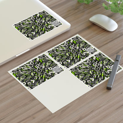 Graffiti Tech Fusion Bold Streetwear Fusion Sticker Sheets - 8404 Design-59