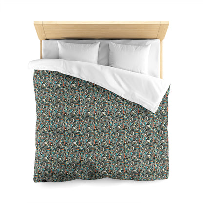 Digital Street Art Urban Street Style Microfiber Duvet Cover - 8404 Design-81