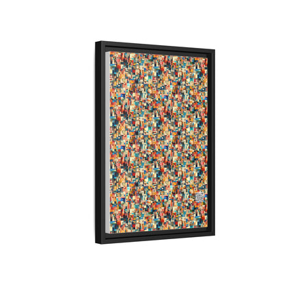 Digital Artistic Expression Artistic Streetwear Matte Canvas, Framed (multi-Color) - 8404 Design-46 B